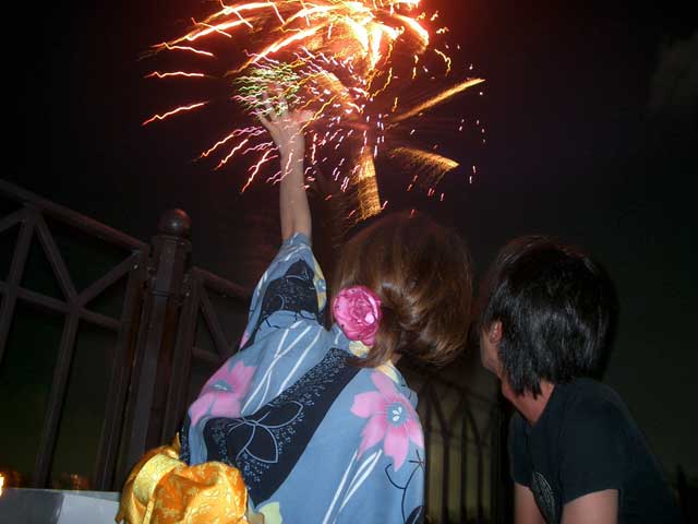 Koshigaya Fireworks Festival - July 2004